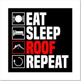 Roofing Craft Roof Master Roofing Profession Posters and Art